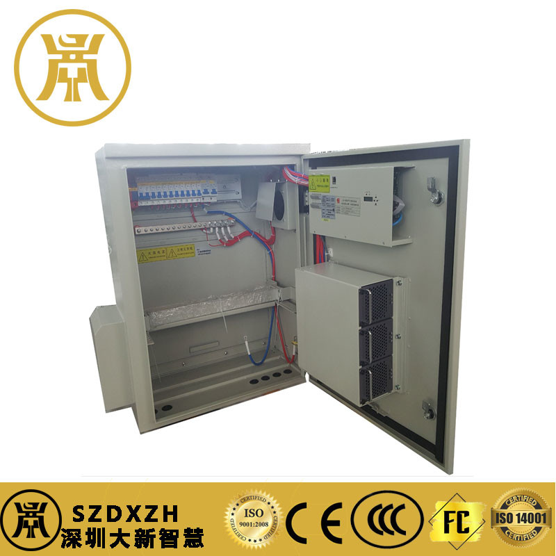 Pole mount Anti Corrosion waterproof electrical cabinet 1 Compartment with Embedded Power Supply