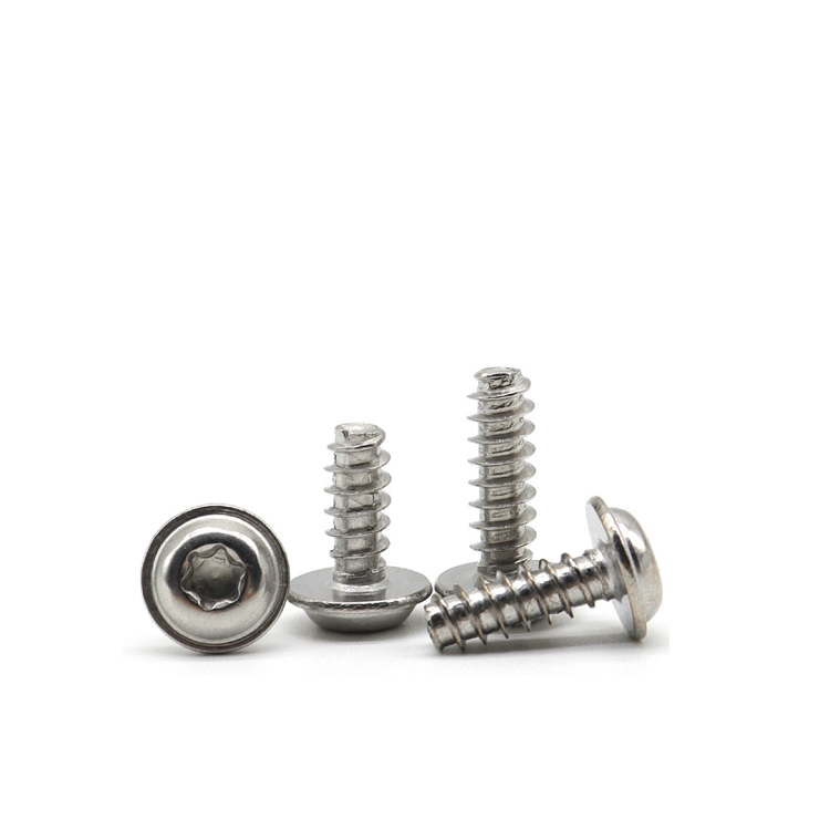 Black Oxide Finish Torx Round Pan Head Self-Tapping Screws for OEM Customized Service