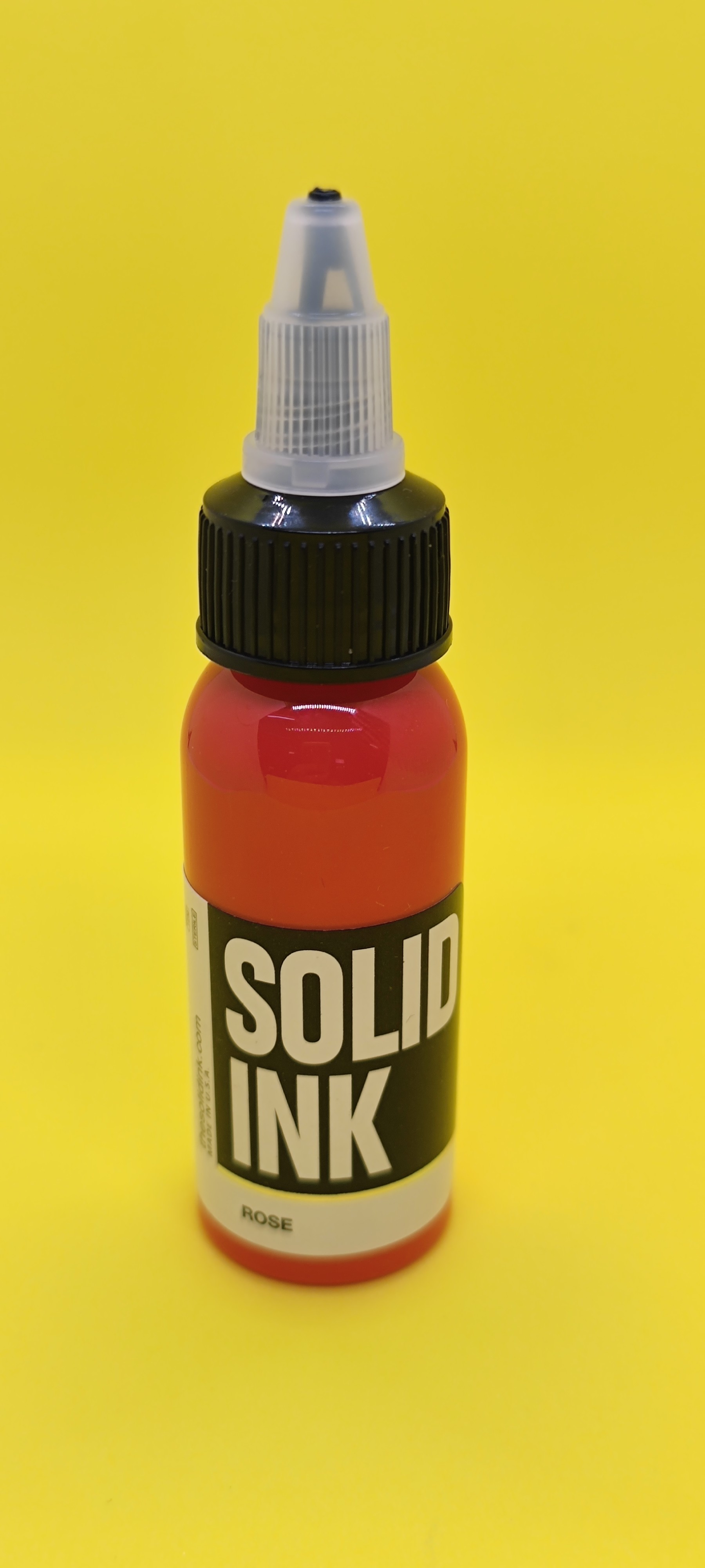 Super Concentrated All Natural 120ml Solid Tattoo Ink Rose Black