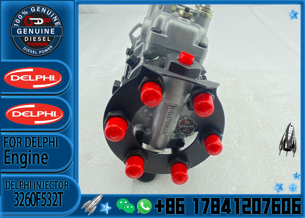 High Pressure Fuel Injection Pump 3660F230T V3660F230T 3260F532T 6 Cylinder For PERKINS DPA Engine