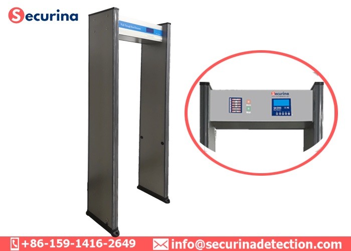 0-299 Sensitivity Level Walk Through Safety Gate 6 Detecting Detection For Hotel Security