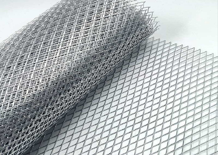 96 Inches In Length Expanded Metal Wire Mesh Diamond Hole Kind