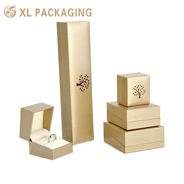Custom Logo PU Leather Jewelry Box for Packaging Pendant Bangle Bracelet