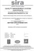 Golden Coral Technology Ltd. Certifications