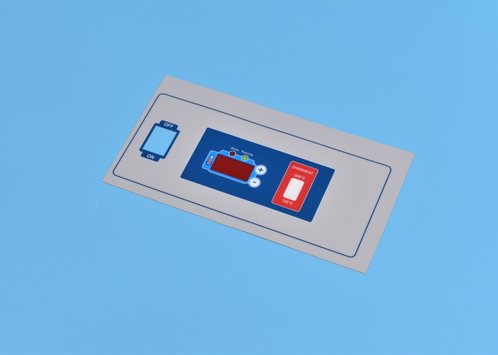Flexible Custom Graphic Overlay High Lifespan For Temperature Control Panel