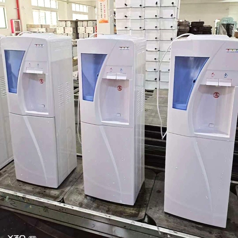 Floor Standing Hot Cold Water Dispenser Stainless Steel Bottom Load For Home