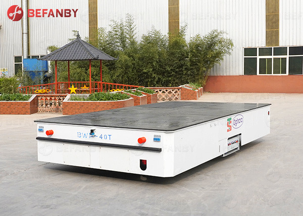 Electric Long Service Life Motorized 80t Transfer trolley