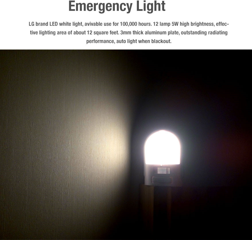 4-IN-1 Bluetooth Smart Family Electric Home Alarm LED Light with Motion Sensor CX601