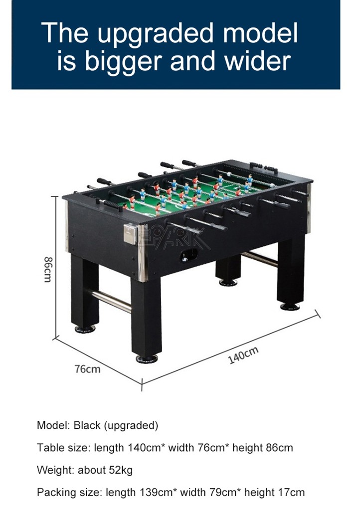 Amusement Arcade Game Table Desktop Football Game for 1 player