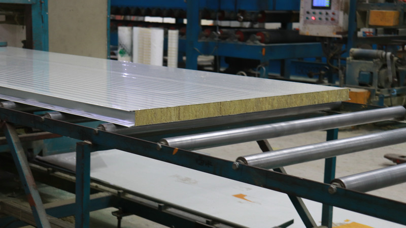 Fireproof Rock Wool Sandwich Panel