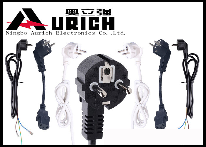 PE Sheathed VDE C13 C14 Connector Power Cord for Hair Dryer Home Electric Appliance