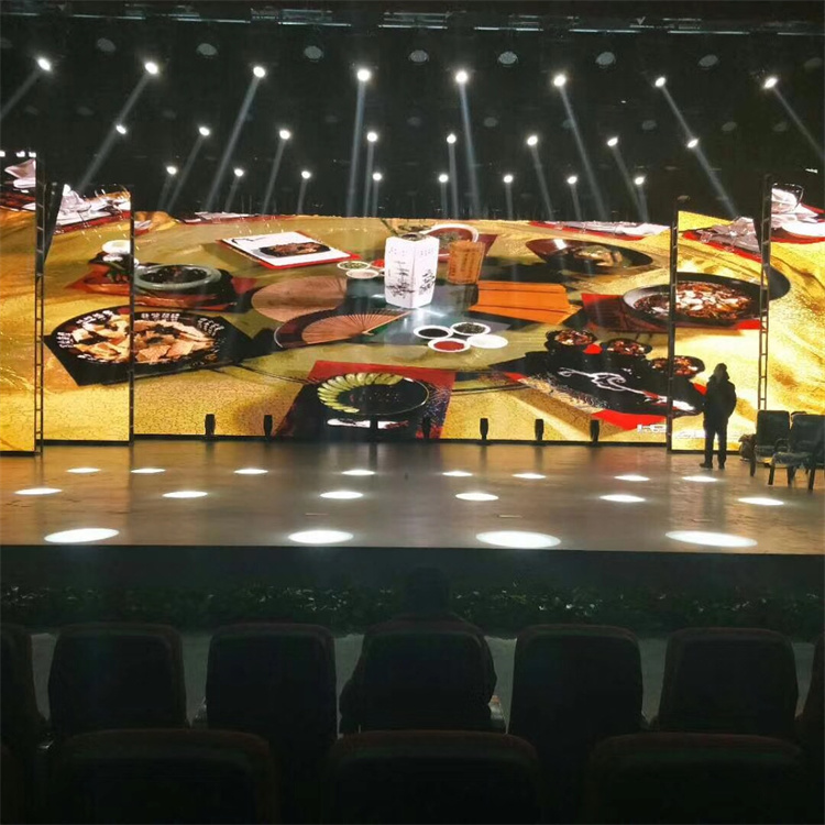 Large Full Color Outdoor Led Display Video Screens Stage 250x250mm