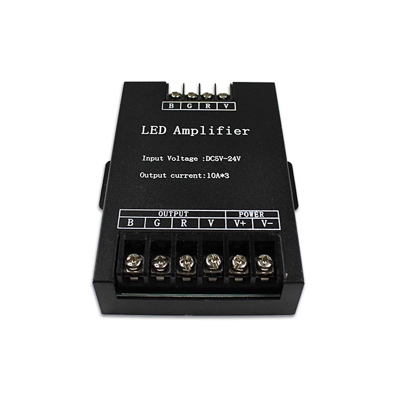 30A 720W LED Strip Repeater , LED RGB Amplifier For LED Strip Light