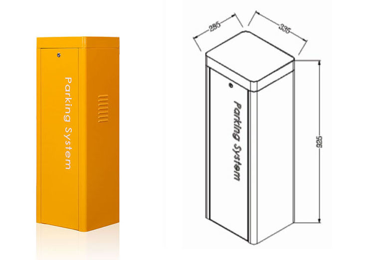 High-performance Straight Boom Car Park Boom Gate For Vehicle Entrance Control Management