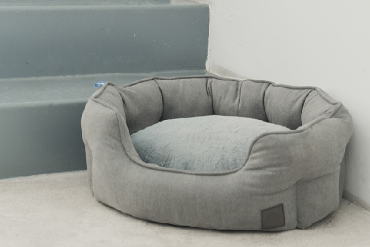 Calming Plush Fluffy Anxiety Donut Dog Bed Medium L Xl Xxl Xxxl