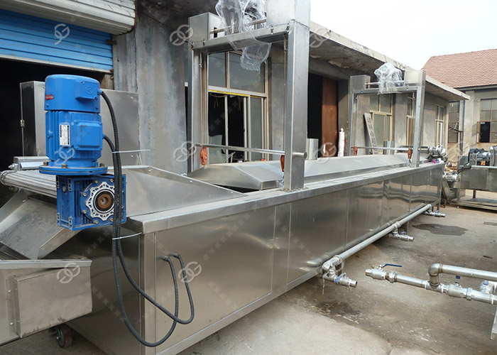 Continuous Banana Chips Frying Machine