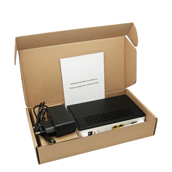 Epon And Gpon Onu Router 1Ge+1Fe+Catv+Wifi Xpon Gepon Onu With Realtek Chipest