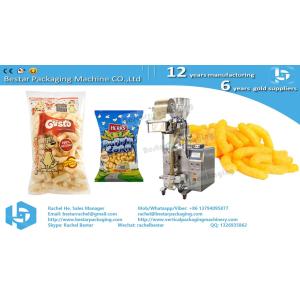 How to pack popcorn in pouch bag by automatic machine BSTV-160A
