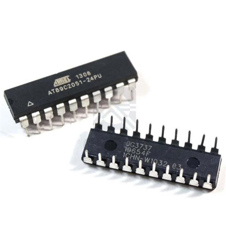 AT89C2051-24PU AT89C2051 Microcontroller IC MCU 8BIT 2KB FLASH 20DIP