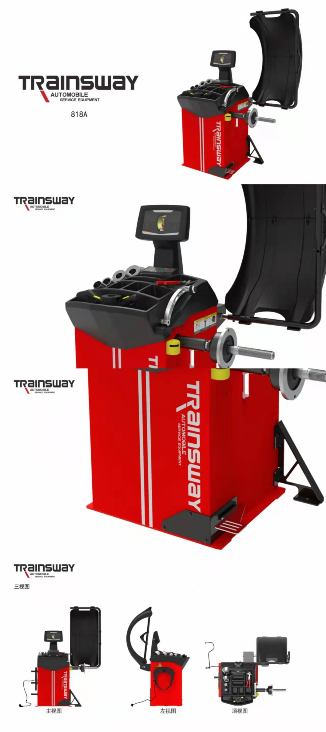 Wheel Balancing Machine Wheel Balancer Zh827A
