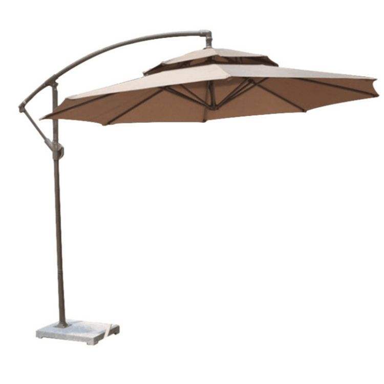 Advertising Sun Parasol Umbrella Aluminum Frame Large Parasol Umbrella