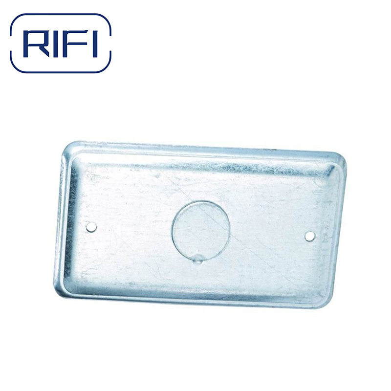 1.0mm 1.2mm Thickness Rectangular Box Cover Electrical Box Cover Caja Tapa Blind