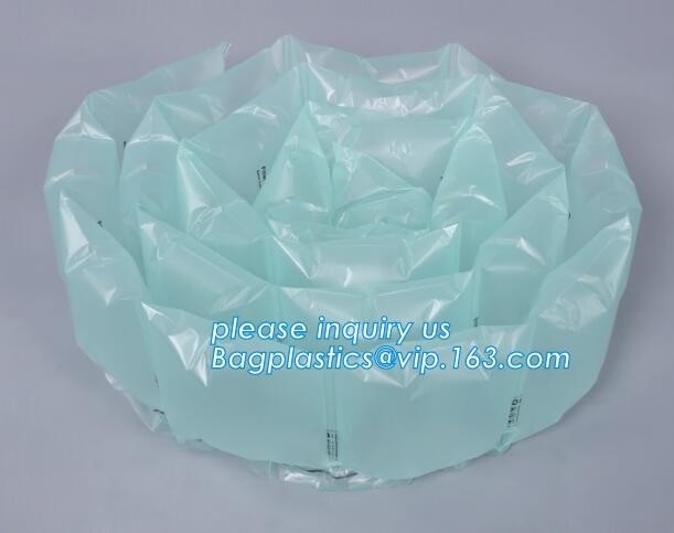 Anti-Shock Reusable Plastic PVC Inflatable Bubble Liner Protective Pac Red Wine Bags Protector For Fragile bagease pack