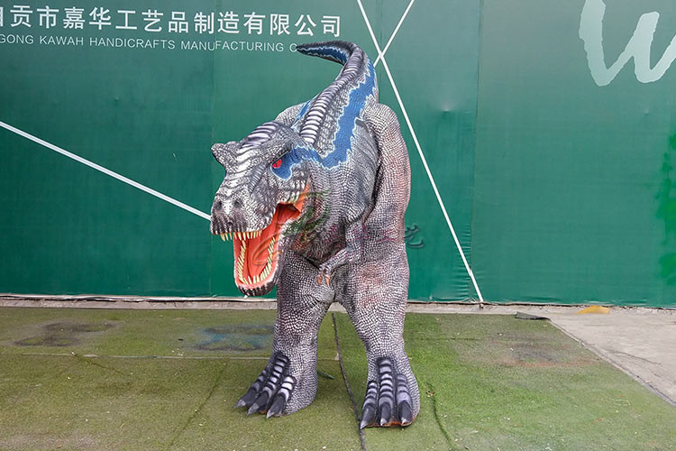 Handmade Life Size Realistic Dinosaur Costume With Water Repellent Skin