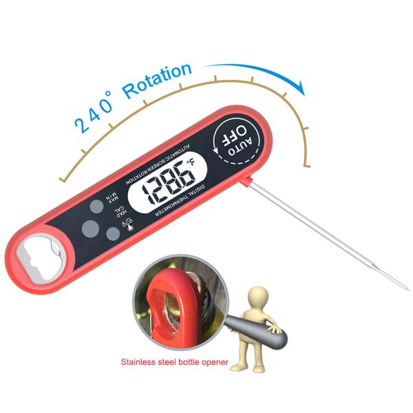 Digital Instant Read Meat Thermometer / Bbq Food Thermometer For BBQ Grill Smoker