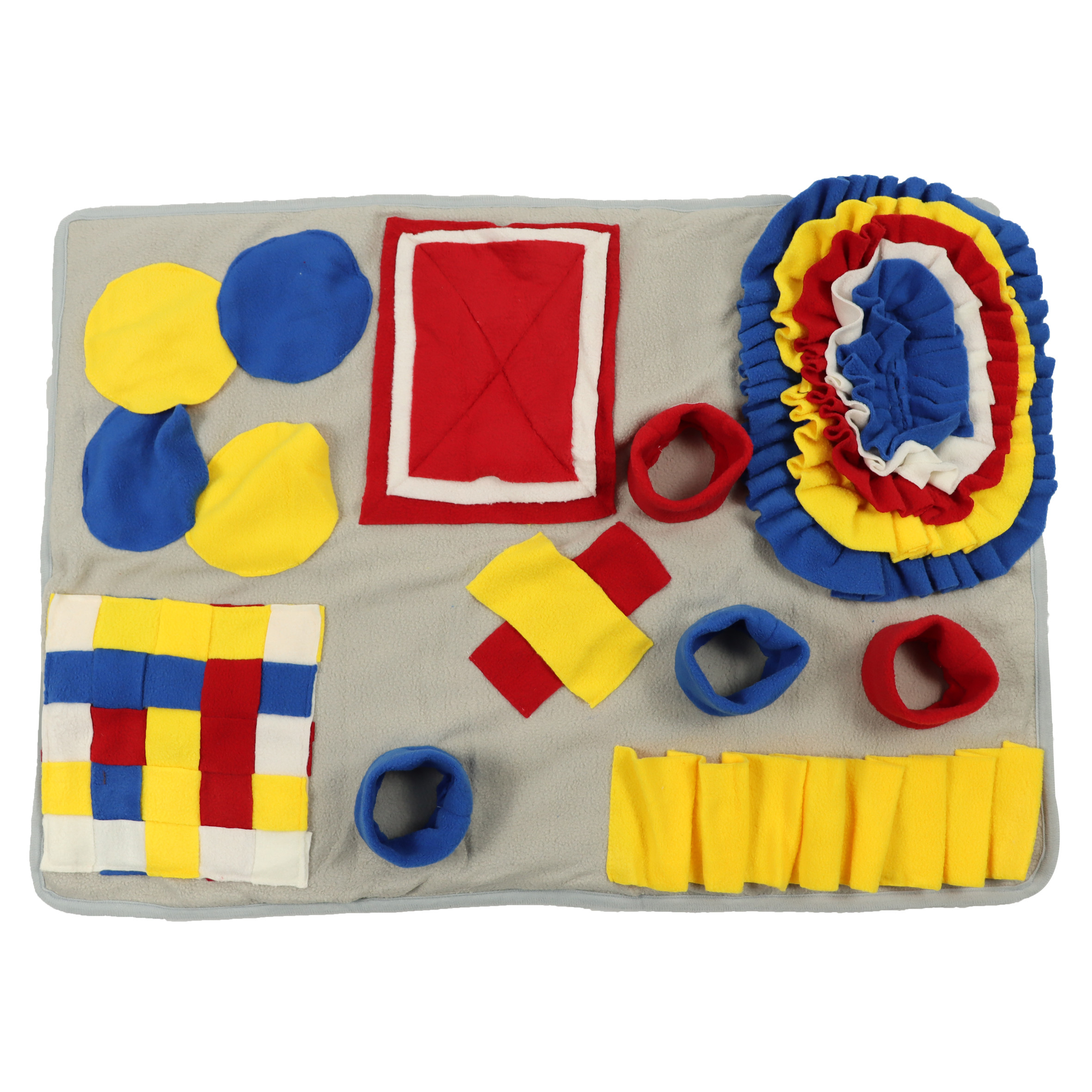 Food Dog Feeding Snuffle Mat For Dogs Chewy Slow Pet Activity Training Blanket Durable 70x50cm