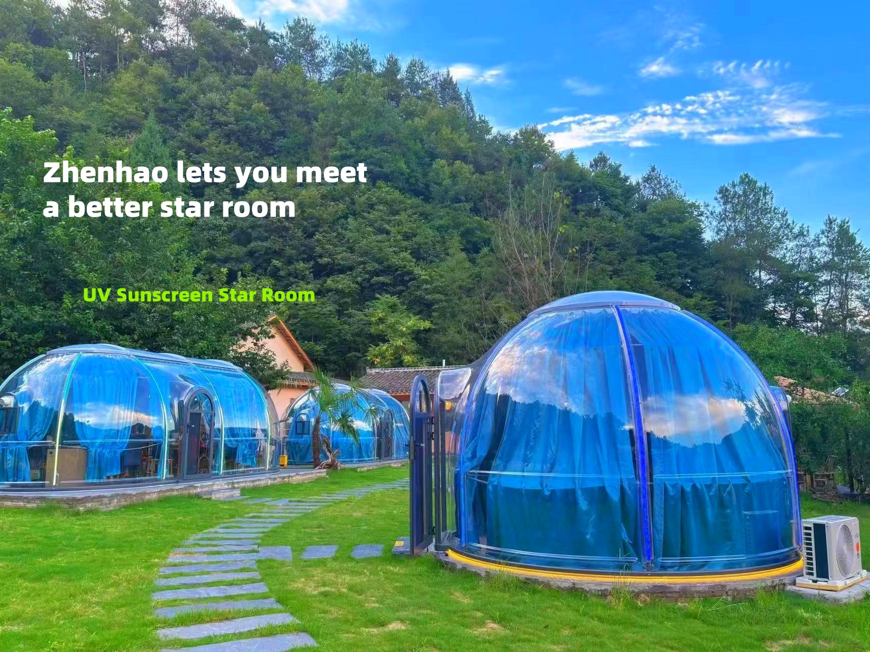 Dome House Bubble House Prefab Dome Style House Star Room for Hotel/Garden/Restaurant