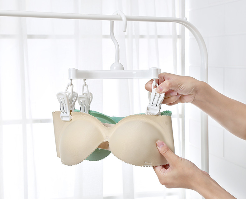 Lingerie Skirt Suit Socks Underwear Plastic Pant Hangers With Pegs