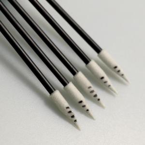 China Spiral Point Head Disposable Foam Cleaning Swabs on sale