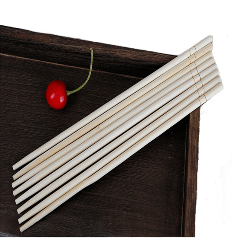 Household/Restaurant/Hotel Full Wrapped 100% Natural Round Stick Disposable Bamboo Chopsticks Flatware Type Chopsticks