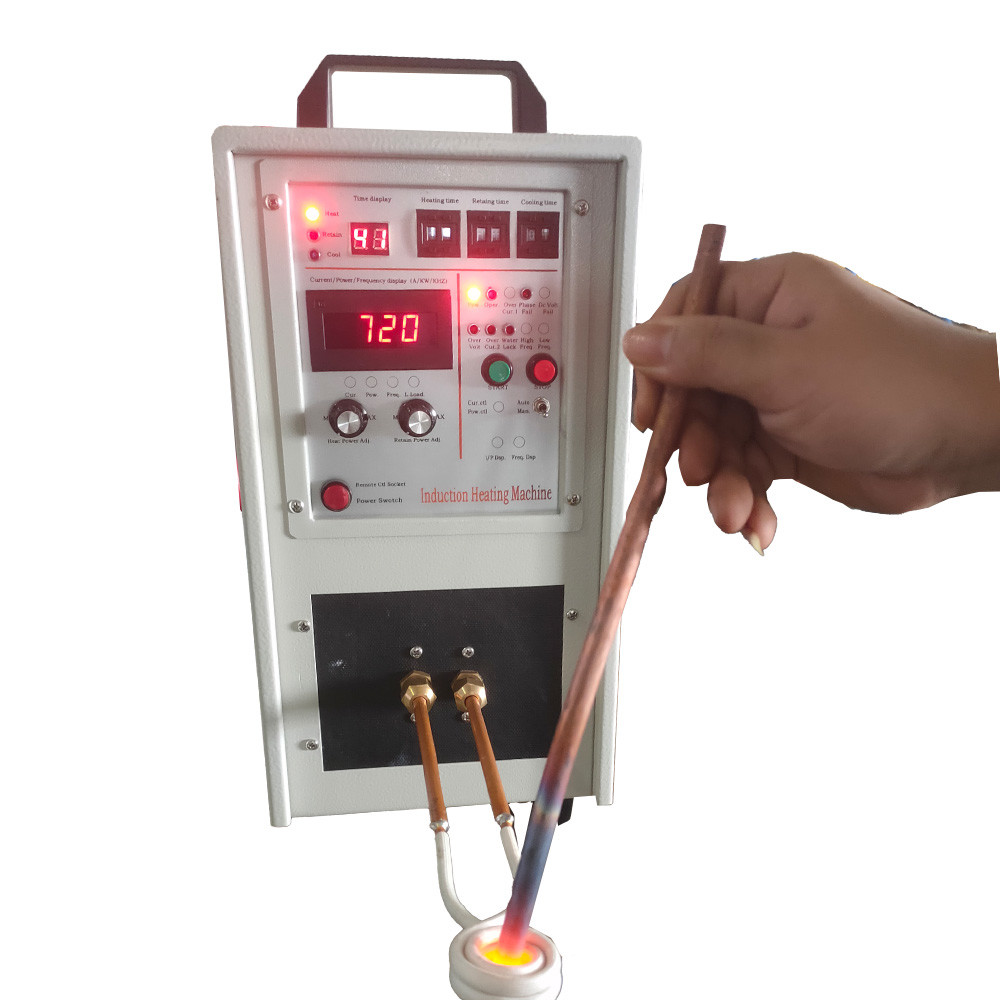 IGBT High Frequency Induction Heater 750A 15 Kw Induction Heater