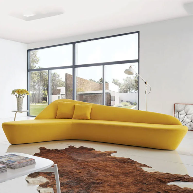 ISO Office Furniture Sofa Breathable Comfortable Fabric Sofa Set