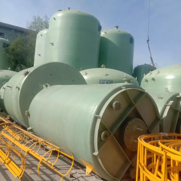 OEM ODM Food Brewing Industrial Chemical Tanks Frp Fertilizer Storage 8000