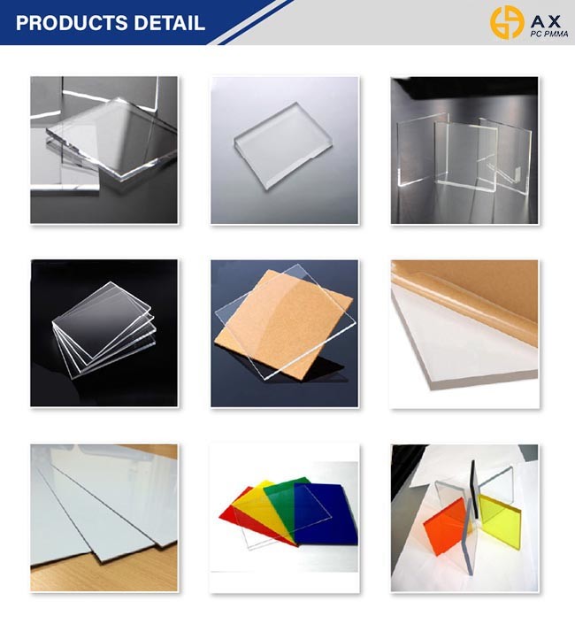 ANXIN Environmental protection and Non-toxic and odorless transparency GPPS polymer polystyrene sheet price attractive