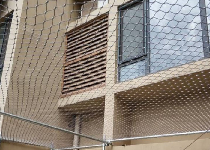 8m Width Stainless Steel Wire Rope Netting Mesh Screen