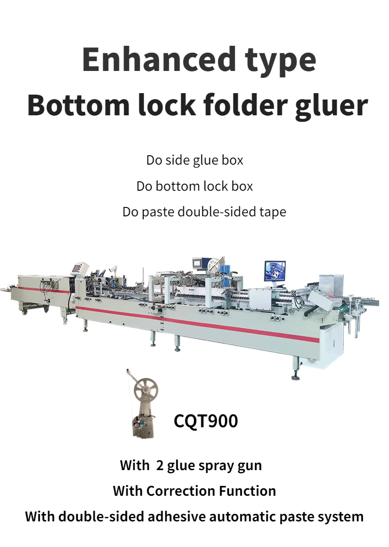 CQT-900 Folder Gluer Automatic Adhesive Head Spray Gun for Box Folding and Gluing