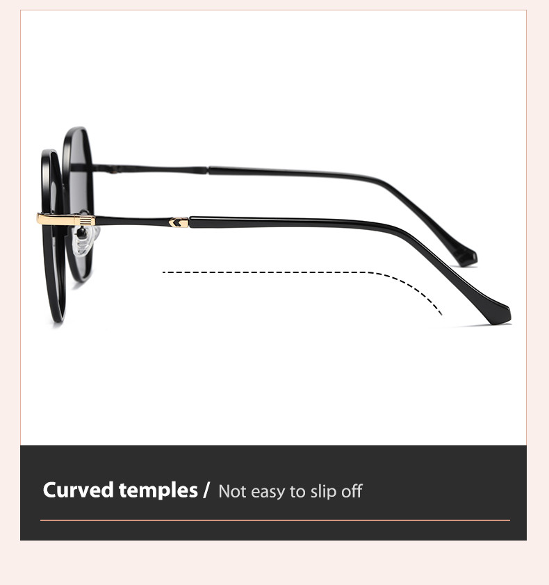 Protect Eyes Round Metal Sunglasses CE , Anti UV Polarized Sunglasses