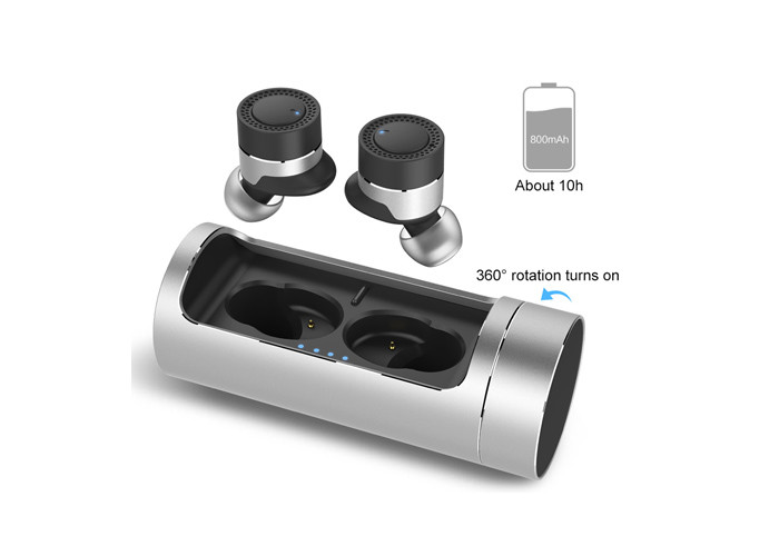 Noise Cancelling True Wireless Stereo Earbuds Mini Size 15 Hours Playtime