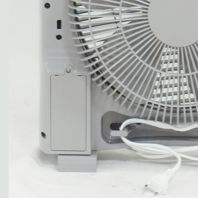 Energy Saving Indoor Box Fan With DC 12V Synchronous Motor