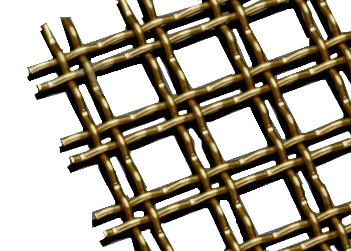 Architectural Decorative Woven Mesh For Security Screen And Partition