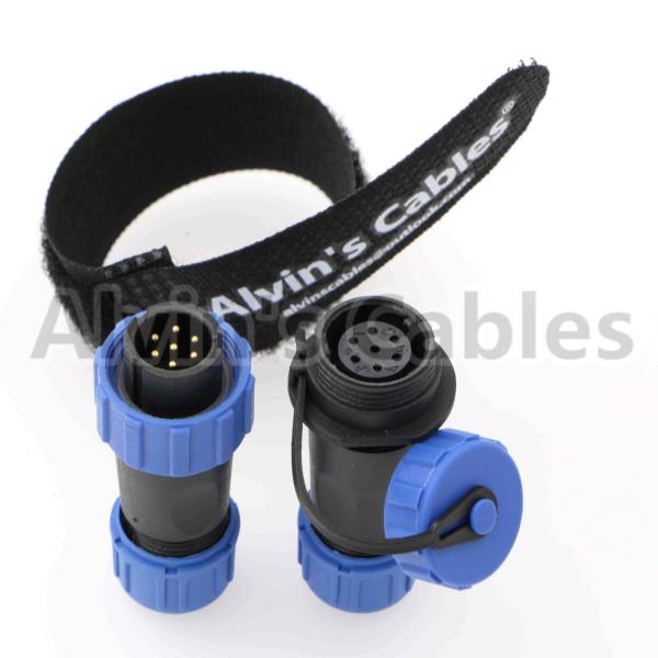 SP13 Series Plastic Electrical Connectors 125-500V Rated Voltage Mating Cycle Over 500