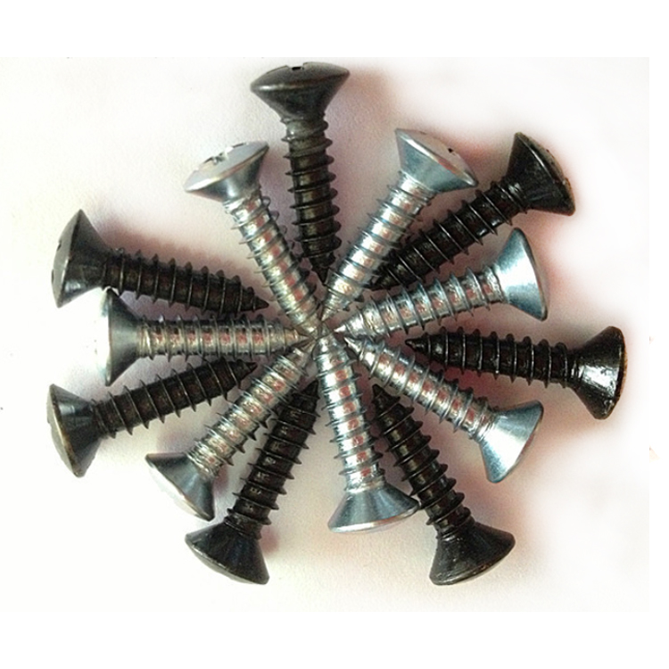 DIN7983 Cross Recessed Raised Countersunk Head Tapping Screws Phillips Self Tapping Screw
