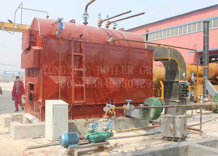 6 T Industrial Biomass Fired Steam Boiler Wood Fired Steam Generators For Electricity