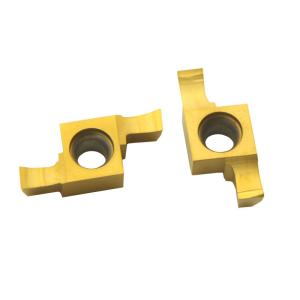 Yellow Parting And Grooving Inserts Metal Turning CNC Tools Insert