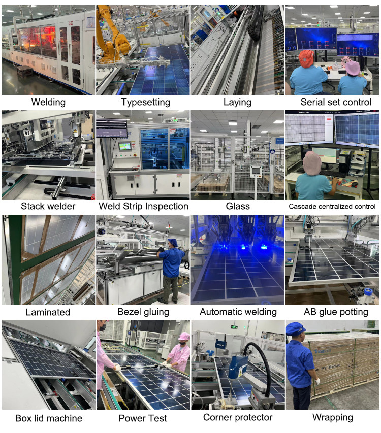 Longi Himo M10 182mm 530w 535w 540w 545w 550w Solar Panels Photovoltaic Panel