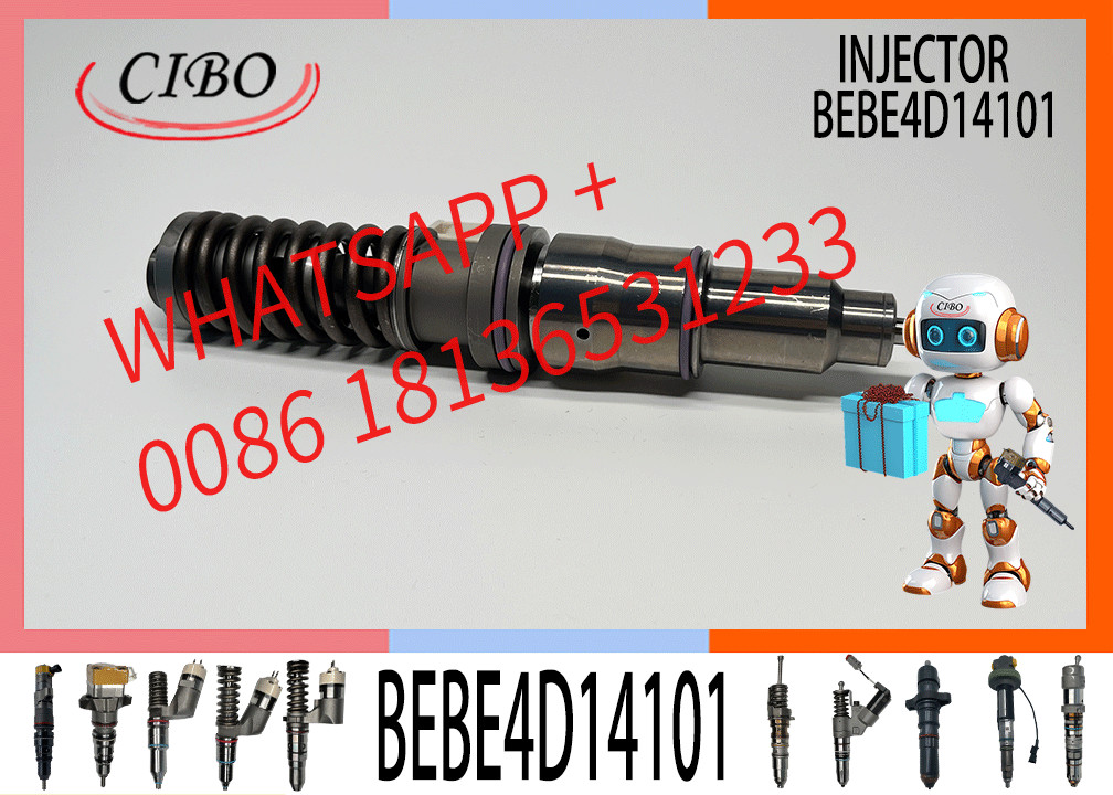 100% Original Fuel Injector BEBE4D14102 Diesel Engine Part Common Rail Spray Injector BEBE4D14102 BEBE4D14001 BEBE4D14101